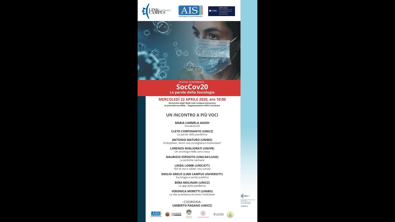 SOCcov20 - Le parole della sociologia