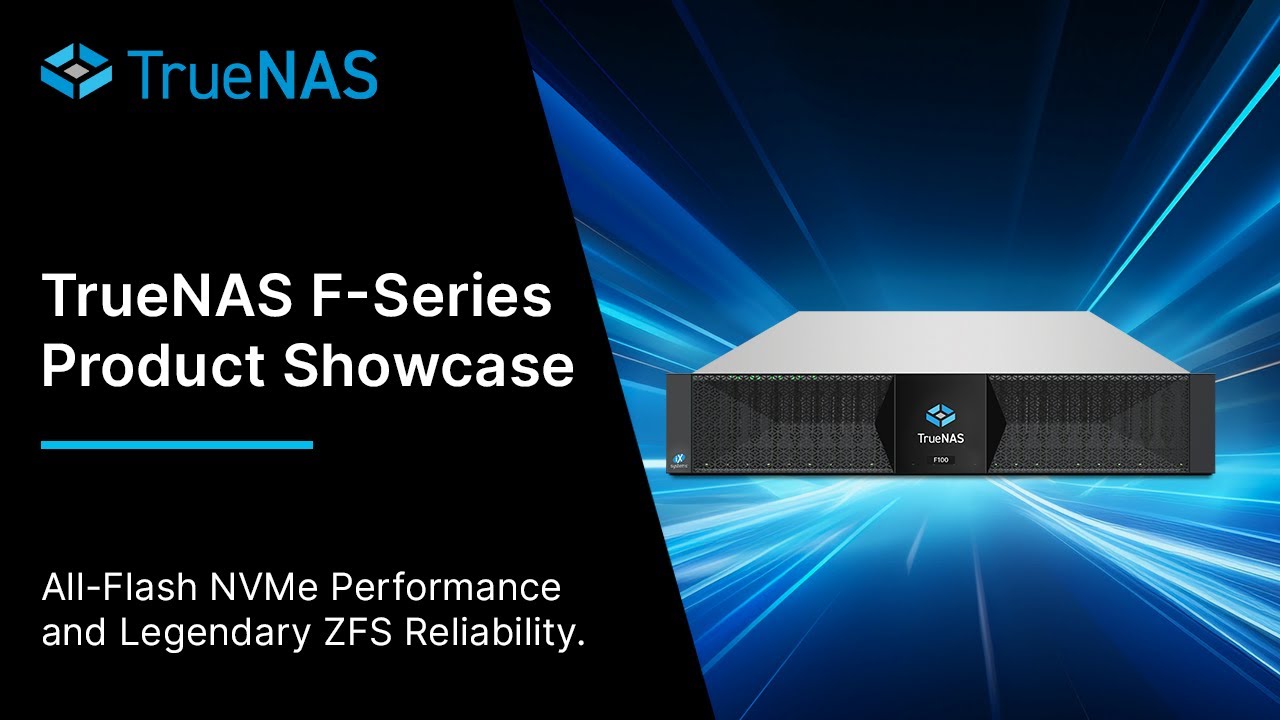 TrueNAS F-Series Overview
