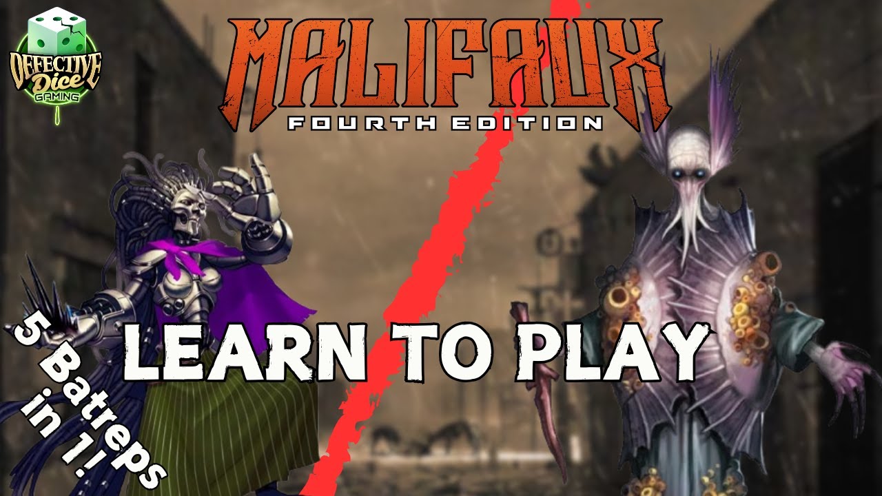 Malifaux 4E Batrep: Ep.0 Learn to Play Starter Box