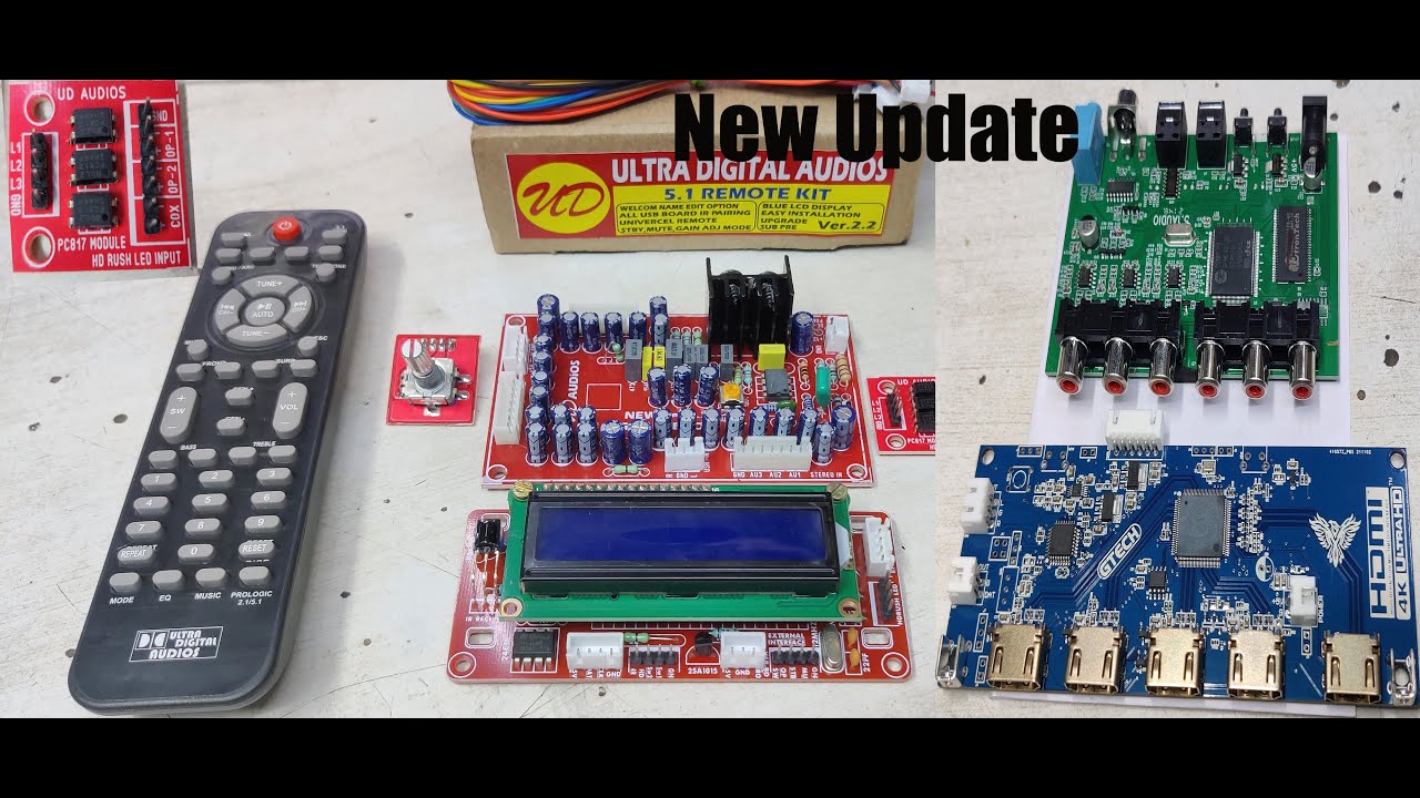 Ultra Digital 5.1 Remote Kit Version 2.2 Big Update Review And Connection Method In detail | HDMI |