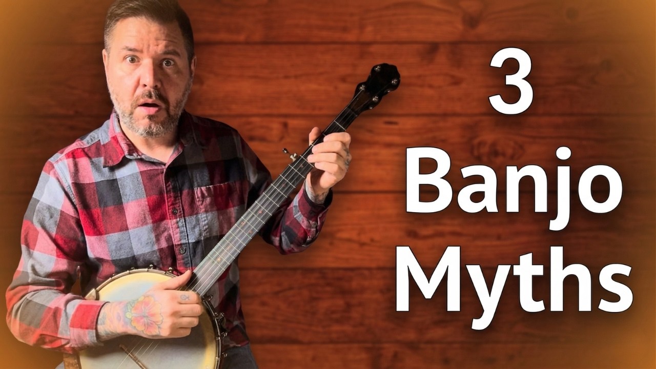 Три мифа, в которые верят начинающие игроки на банджо Clawhammer (и что делать вместо этого)