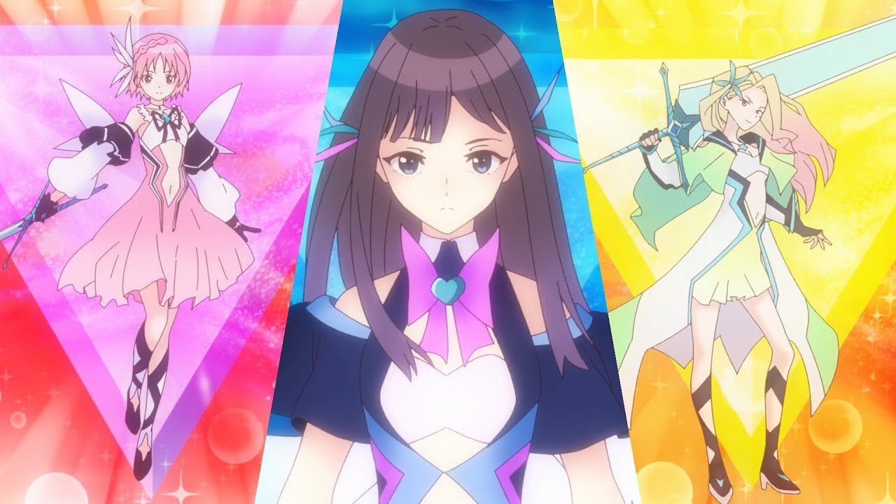 1080p Blue Reflection Ray All Transformations ブルーリフレクション レイ 変身シーン