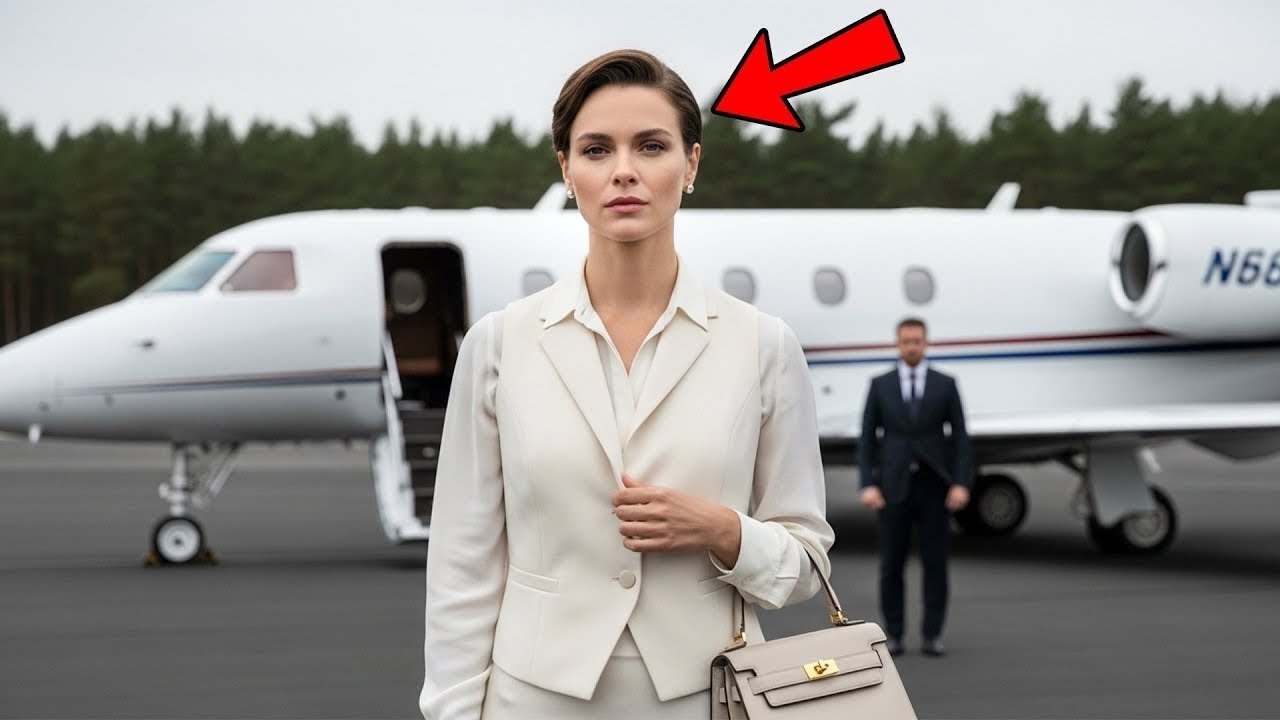 Sie sagte kein Wort, als sie ihn verließ – doch der Privatjet sprach laut genug für beide