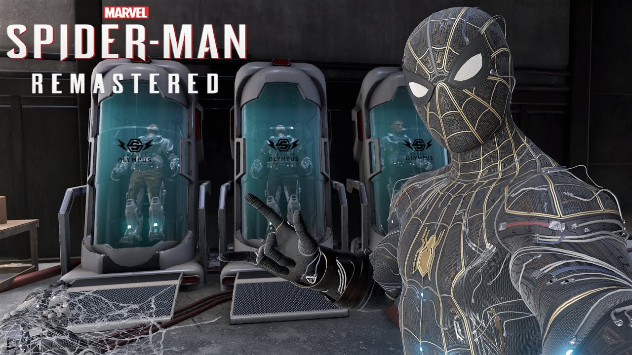 Spider-Man Remastered PS5 - All Olympus Hideouts 4K 60FPS (Ultimate Difficulty)