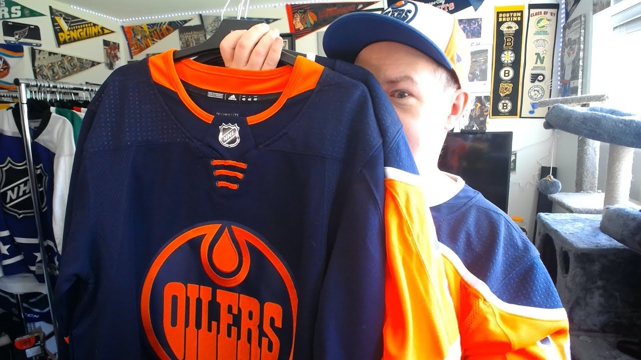 The Jersey History of the Edmonton Oilers