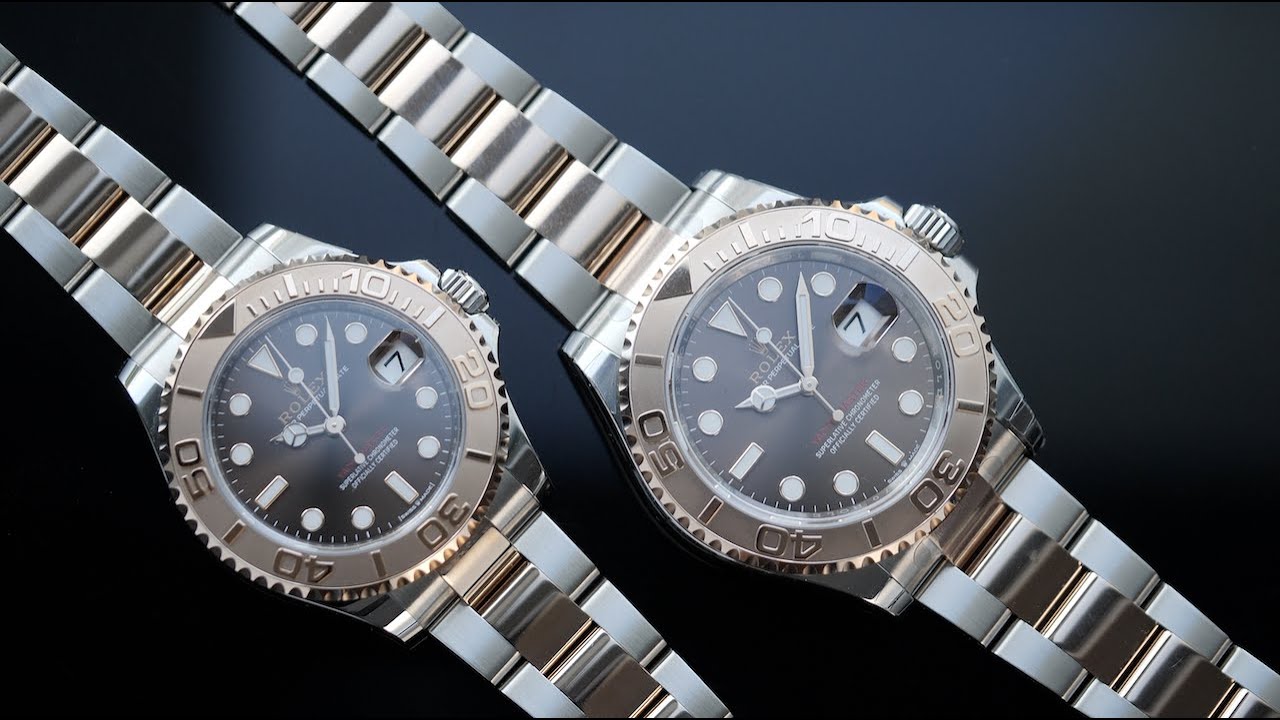 [4K] Rolex Yachtmaster 40 vs 37 - Here's why YM37 is a smaller watch than DJ36 and OP36