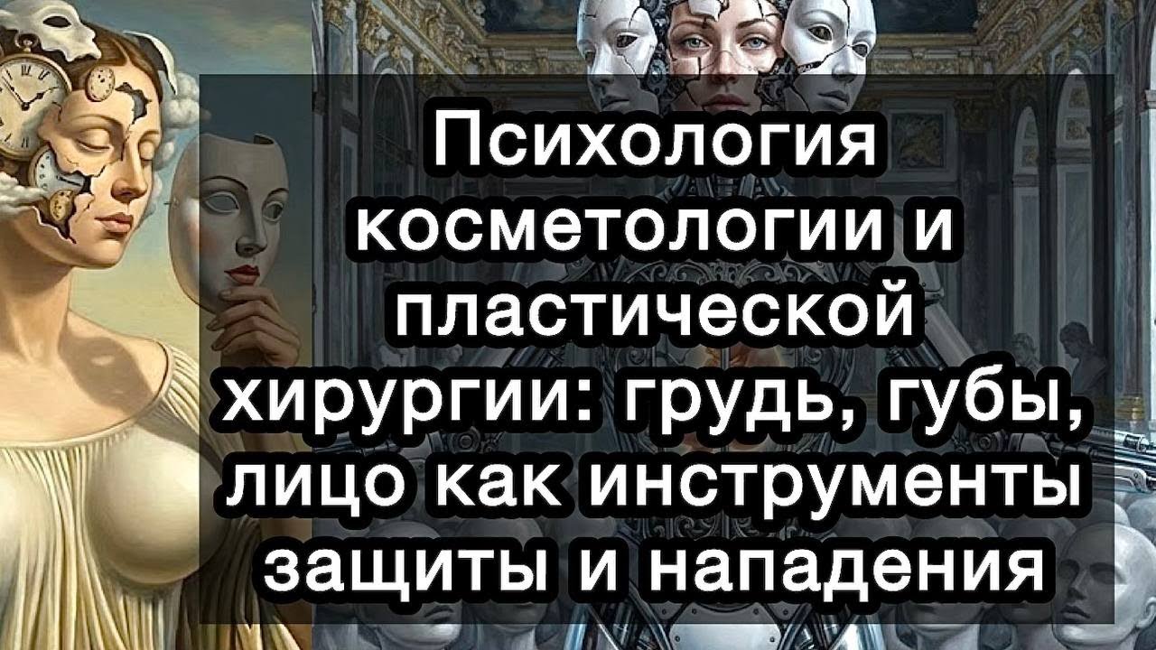 Психология косметологии и пластической хирургии: грудь, губы, лицо как методы защиты и нападения