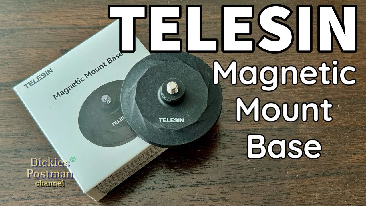 TELESIN Magnetic Mount Base REVIEW
