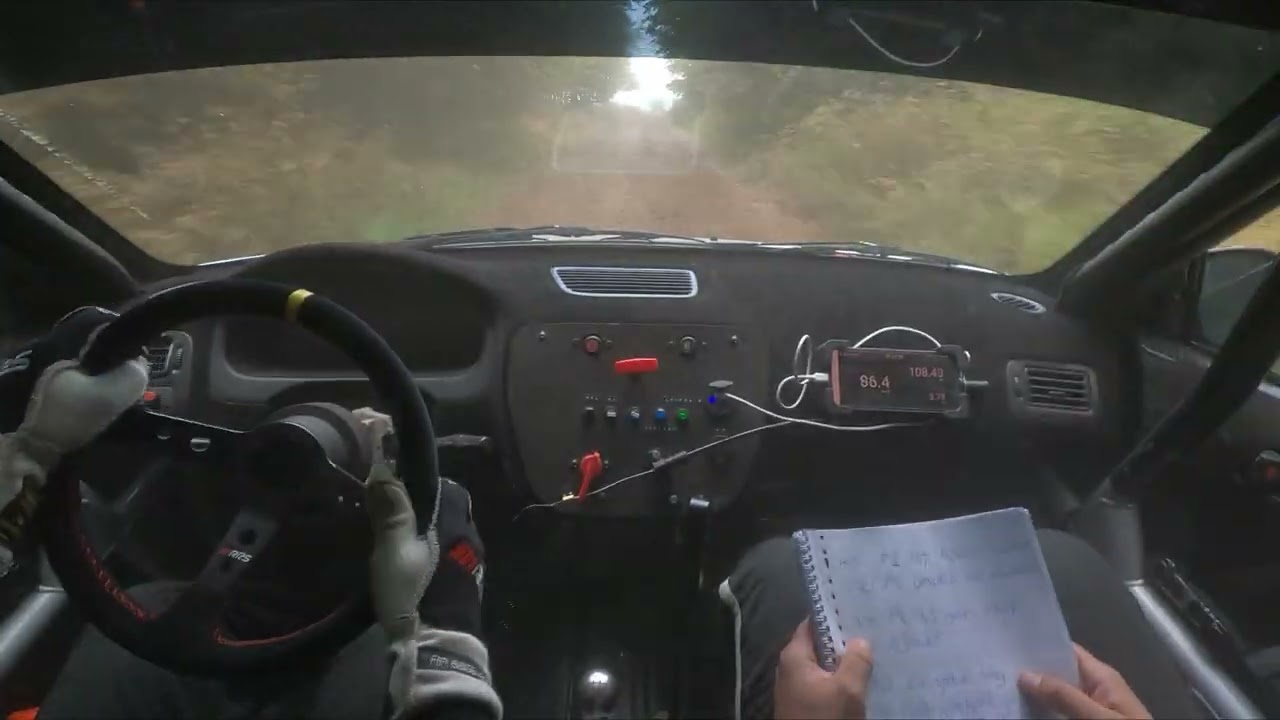 ADAC Rallye Oberehe 2025 | WP4 Oberehe long | Rijks/Rijks | Honda Civic 1.6 EK |