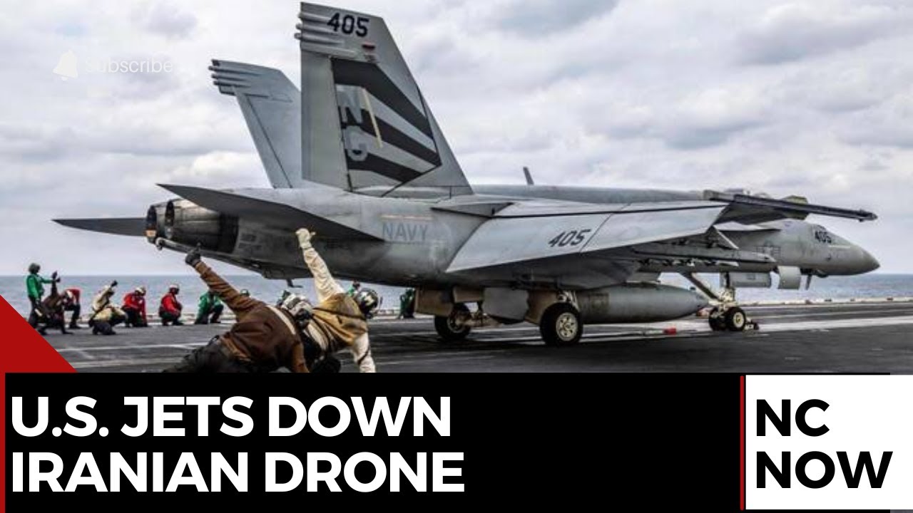 U.S. Jet Downs Iranian Drone as Tanker Standoff Unfolds in Hormuz