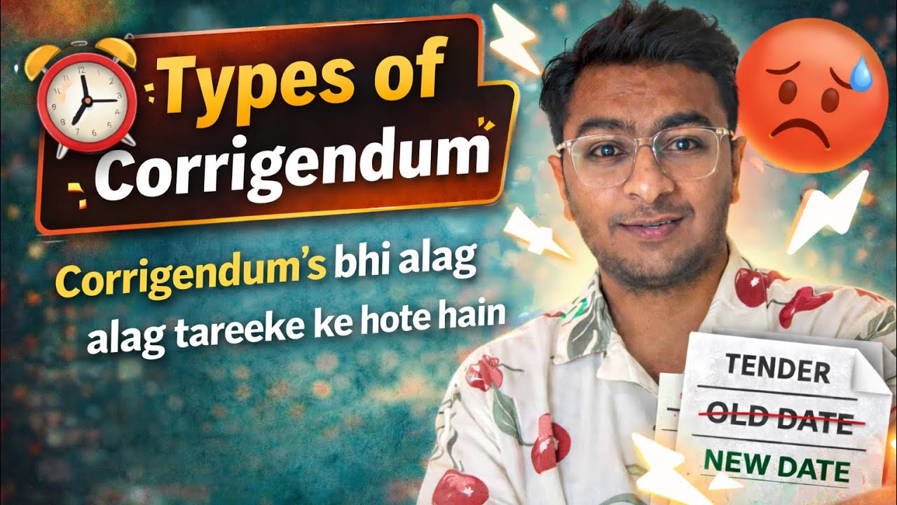 Corrigendum Types - Explained In Hindi