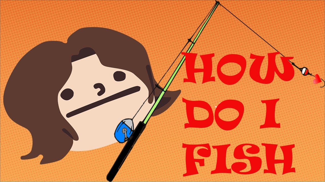 Game Grumps - Arin fishes then yells at a Korean kid named Codex