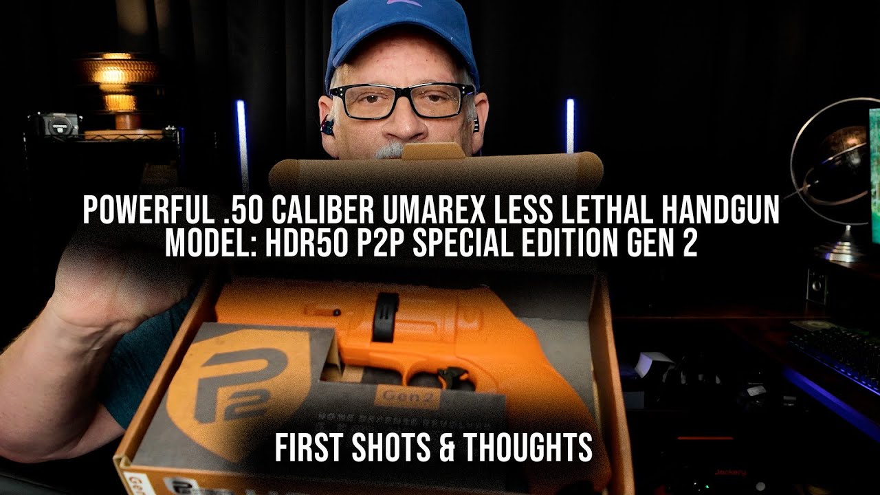 The most powerful production Less Lethal 50 Cal Handgun - UMAREX HDR50 P2P Gen 2 . Review & Thoughts
