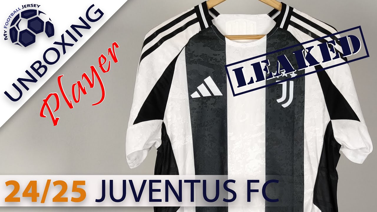 Juventus Home Jersey (No Sponsor) 24/25 Leaked Fagioli (JSHOP1) Player Version Unboxing Review