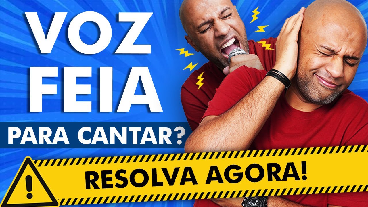 Exercício para deixar a voz bonita para cantar (voz feia tem solução)