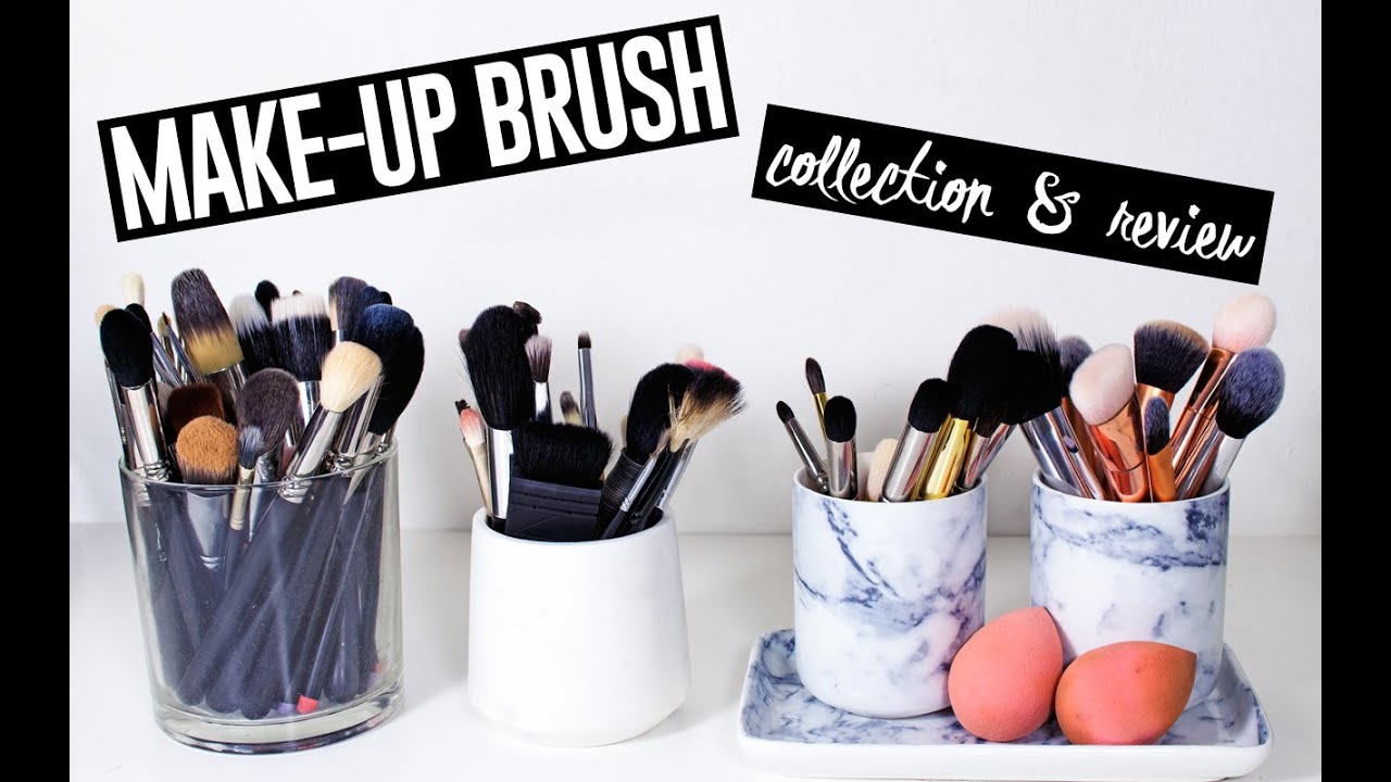 MAKE-UP BRUSH COLLECTION & REVIEW | itslinamar