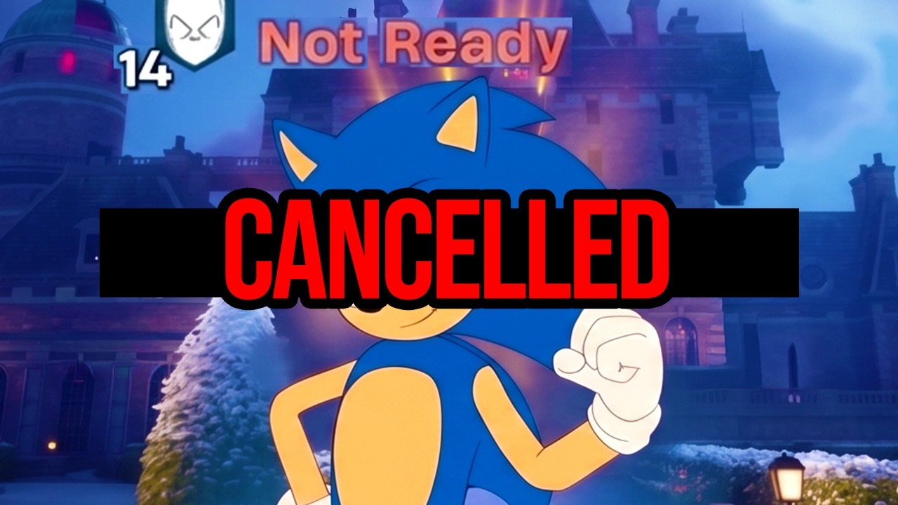 Looks like the Sonic x Fortnite is Cancelled