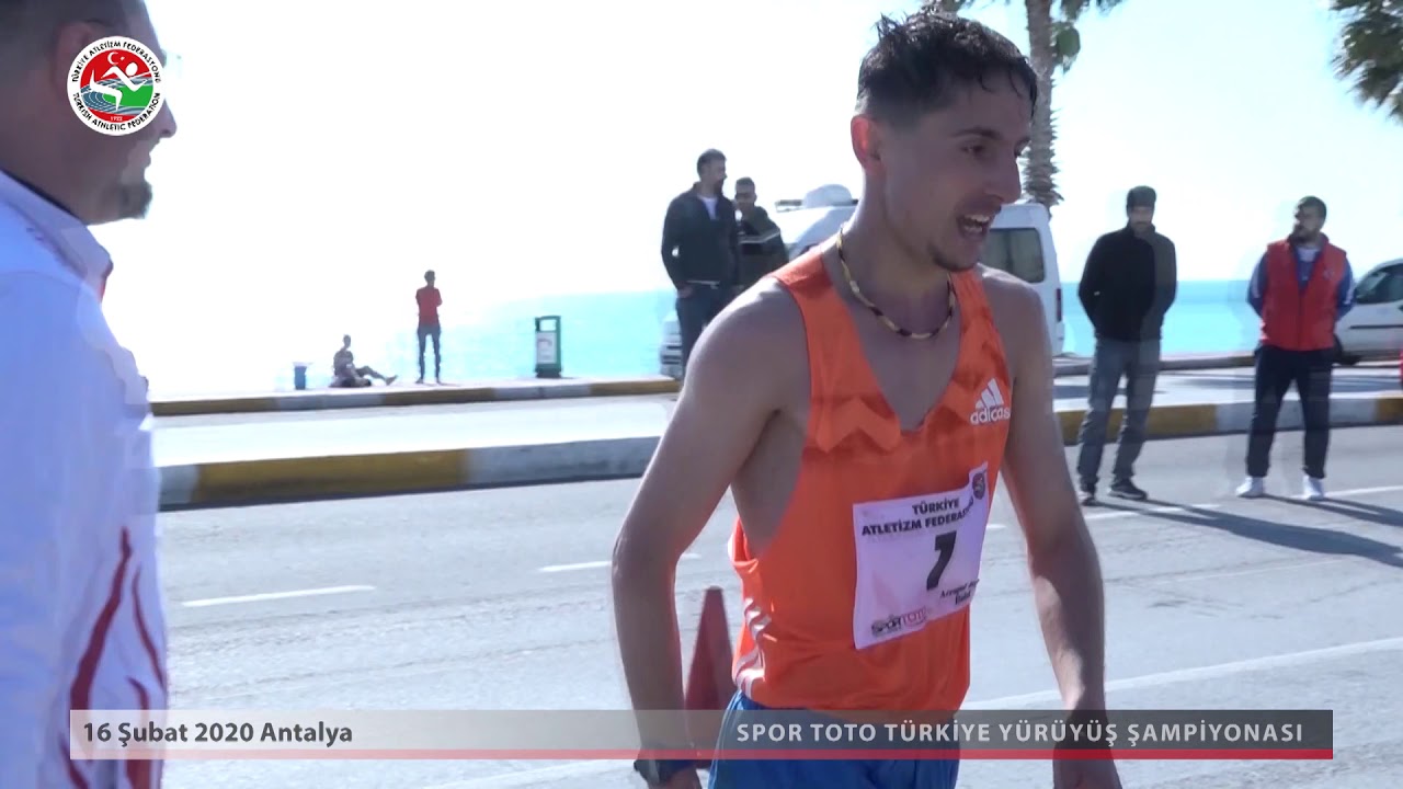 16 ŞUBAT 2020  ANTALYA SPOR TOTO TÜRKİYE YÜRÜYÜŞ ŞAMPİYONASI