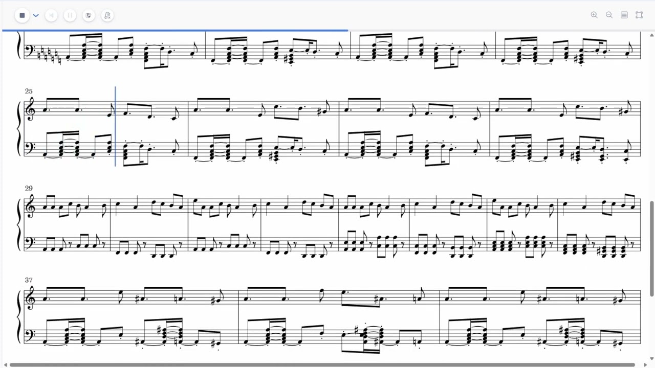 CREATION OF HATRED - Forsaken OST (Piano Arrangement)