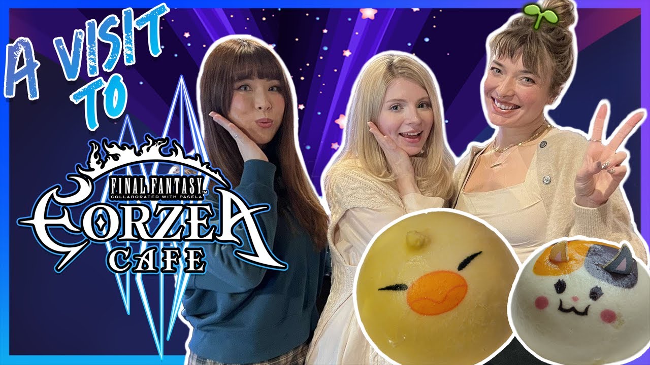 FFXIV Singer Visits Eorzea Cafe! Amanda Achen in Tokyo!