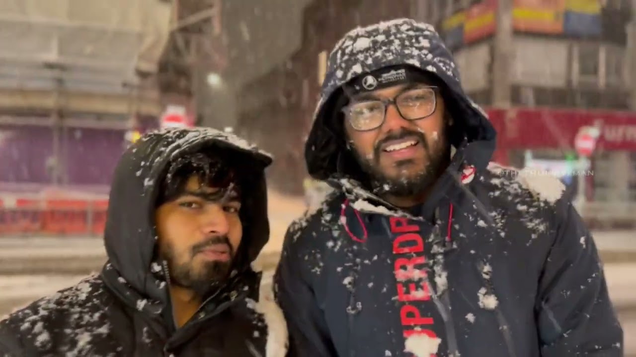 London Vlog 5 - First time snowfall in London || UK Student || Malayalam 🇬🇧