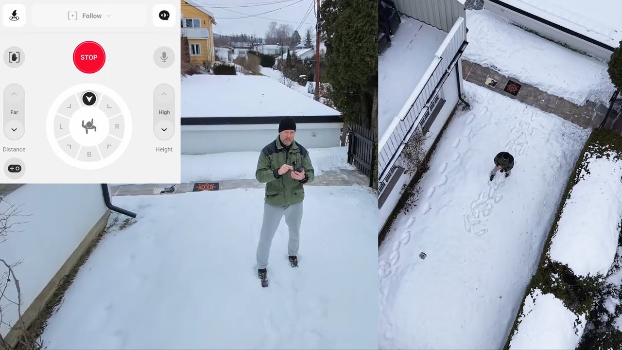 Neo 2 testing Follow, audio and hand gestures