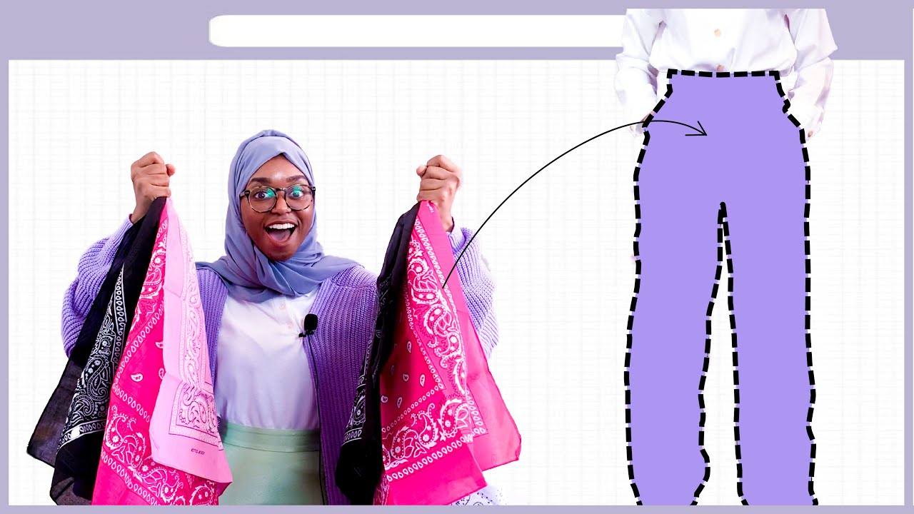 خيطت بنطلون بالبندانات؟