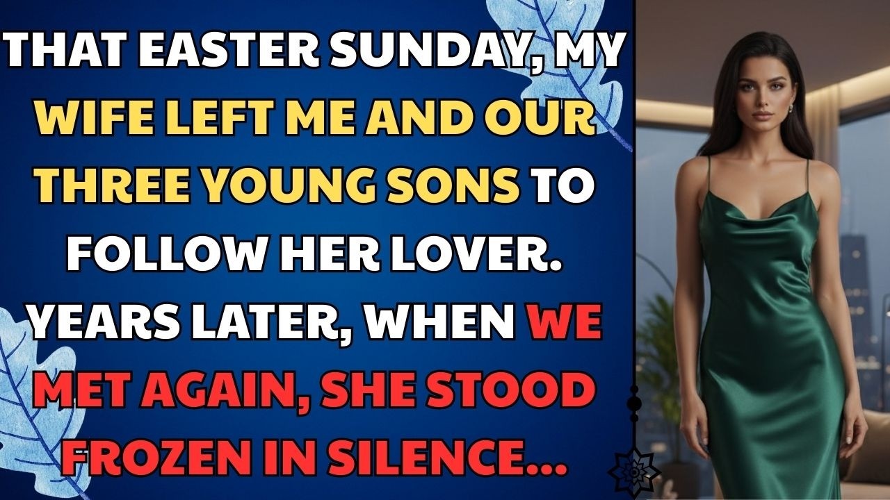 That Easter Sunday, My Wife Left Me and Our Three Young Sons To Follow Her Lover | Narrated Story