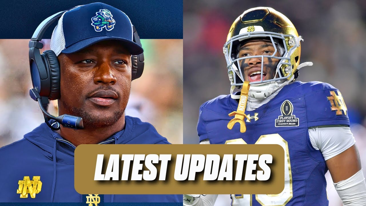 Notre Dame football nuggets: Irish FINALIZE coaching staff? + Updates to 2026 roster