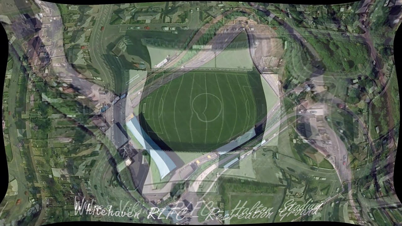 Championship UK Rugby League Grounds from Above.