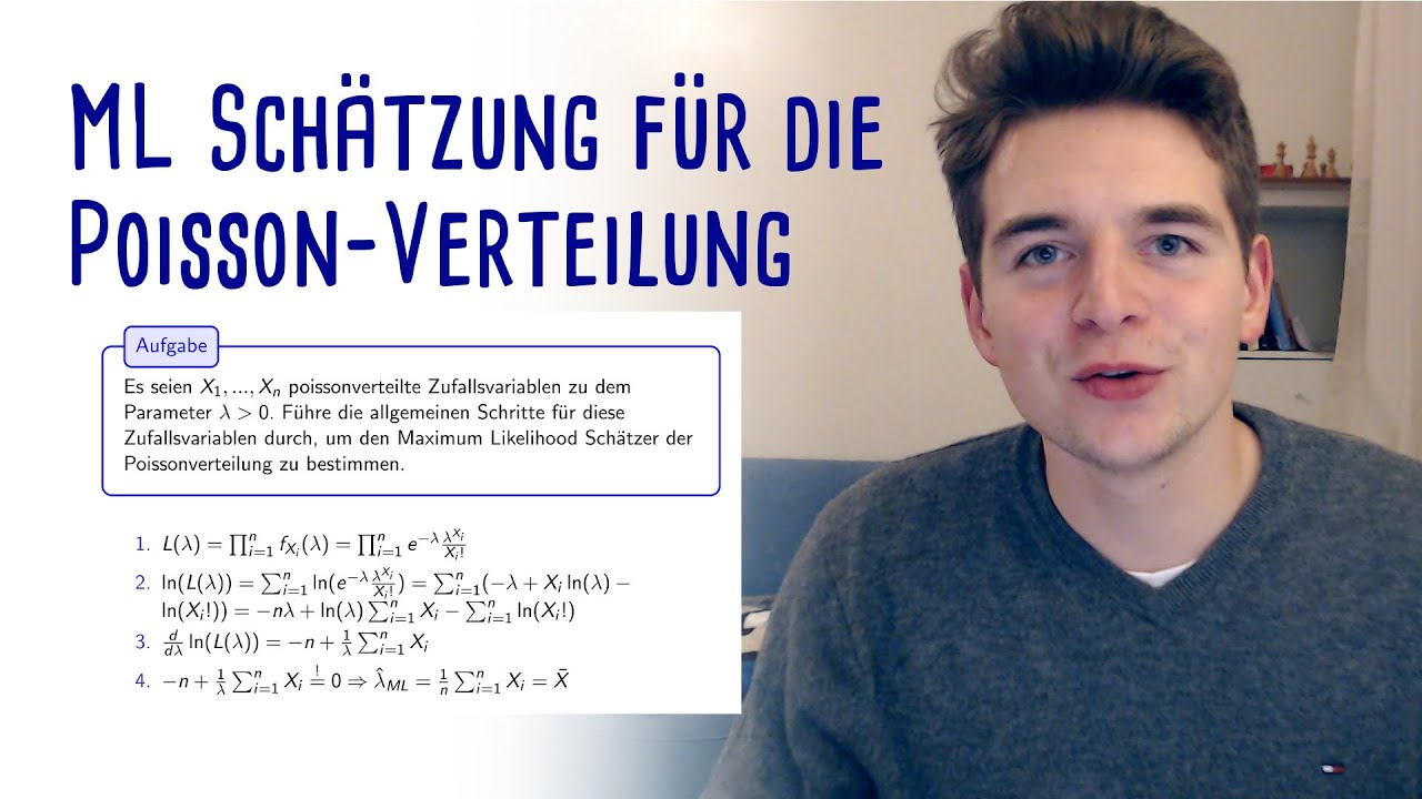 Was ist der Maximum Likelihood Schätzer der Poisson-Verteilung? 💡