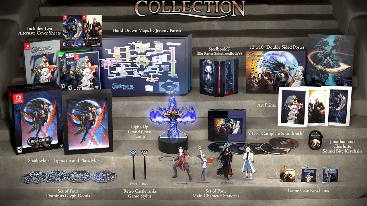 Unboxing Castlevania Dominus Collection - Ultimate Edition (PS5) Limited Run