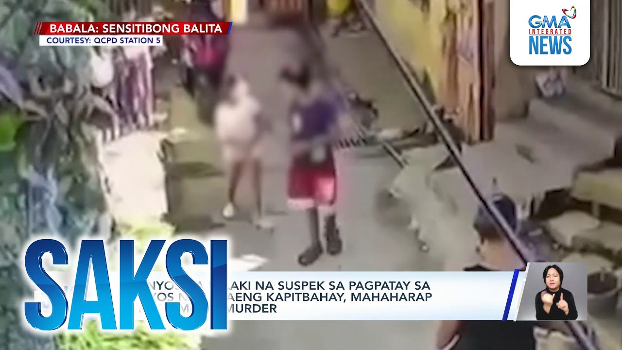 13-anyos na lalaki na suspek sa pagpatay sa 8-anyos na babaeng kapitbahay, mahaharap sa... | Saksi