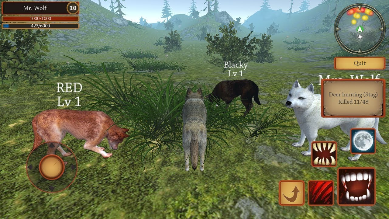🐺Wolf Simulator Evolution Single/Online Gameplay 3D, By Pocket Games Entertainment