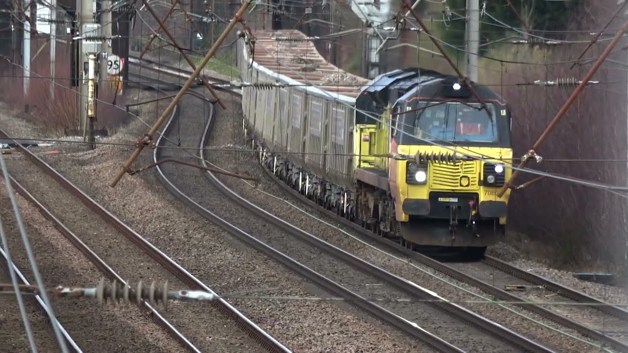 Monday on the West Coast Main Line