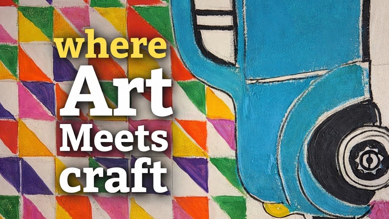 Creative pattern painting/ step-by-step painting tutorial 