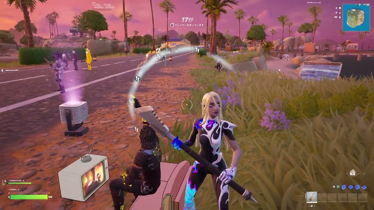Fortnite　ちーす
