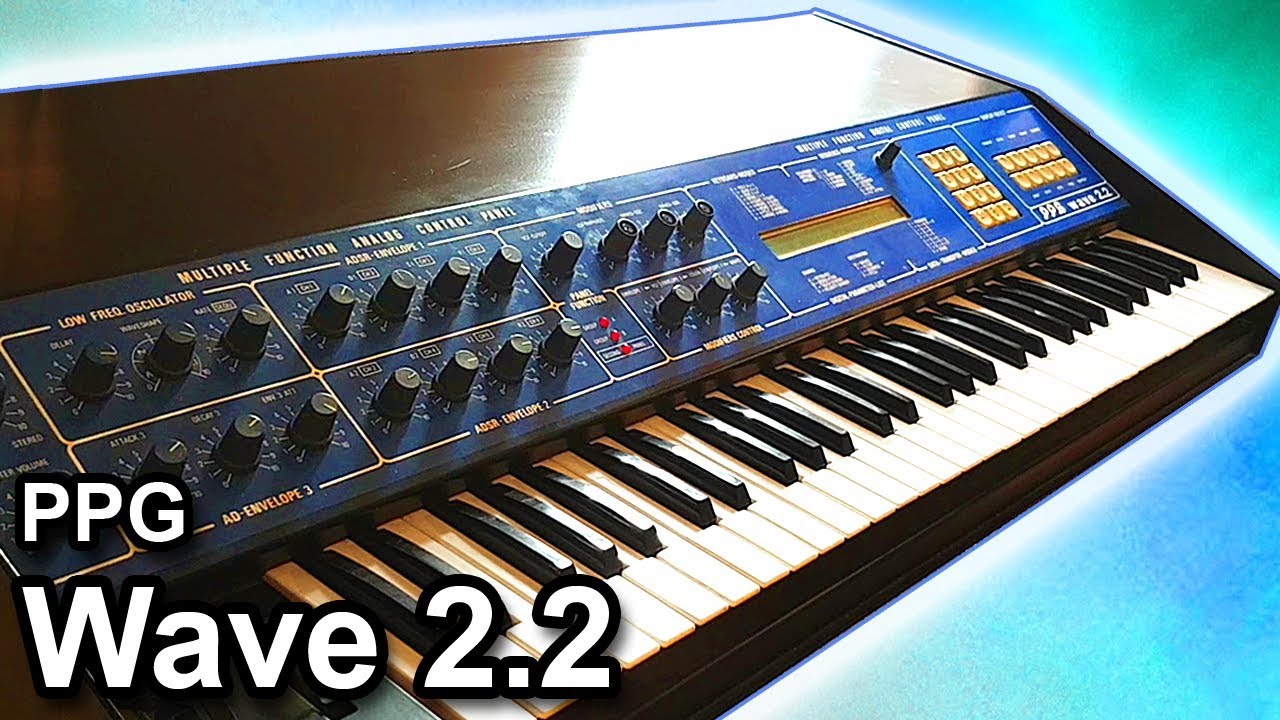 PPG WAVE 2.2 | Ambient Pads & Soundscapes 【SYNTH DEMO】