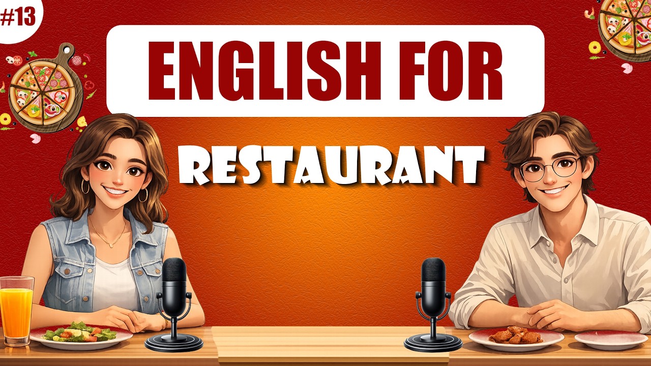 English Conversation in Restaurant | Speak English Confidently at Restaurant (Full Practice)