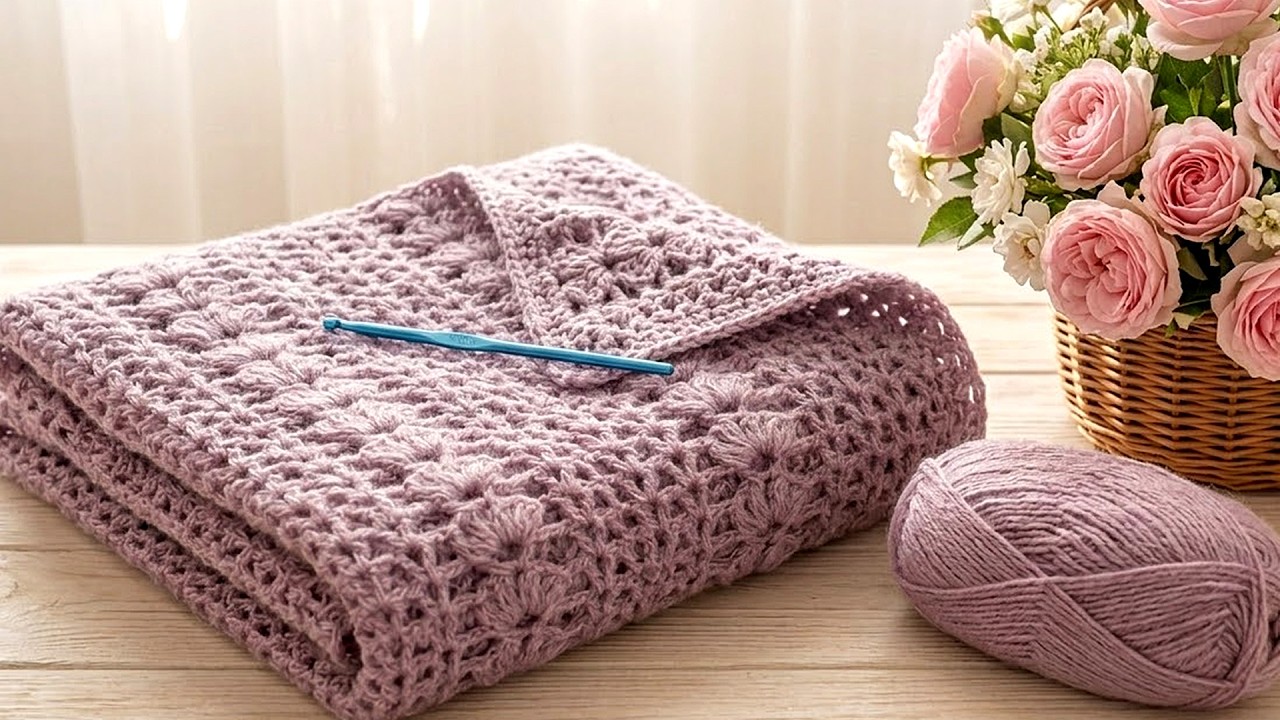 🤗1 УЗОР- 10 ИДЕЙ! 👌ОТ НЕЖНОГО ПЛЕДА ДО СТИЛЬНОГО ТОПА! УЗОР КРЮЧКОМ /Crochet for beginners