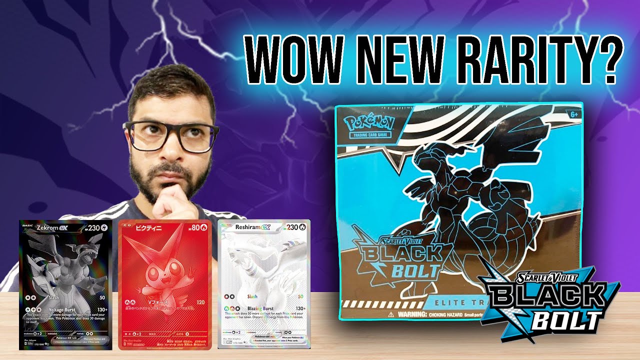 I Opened the BLACK BOLT ETB 24 HOURS EARLY! (NEW RARITY!)