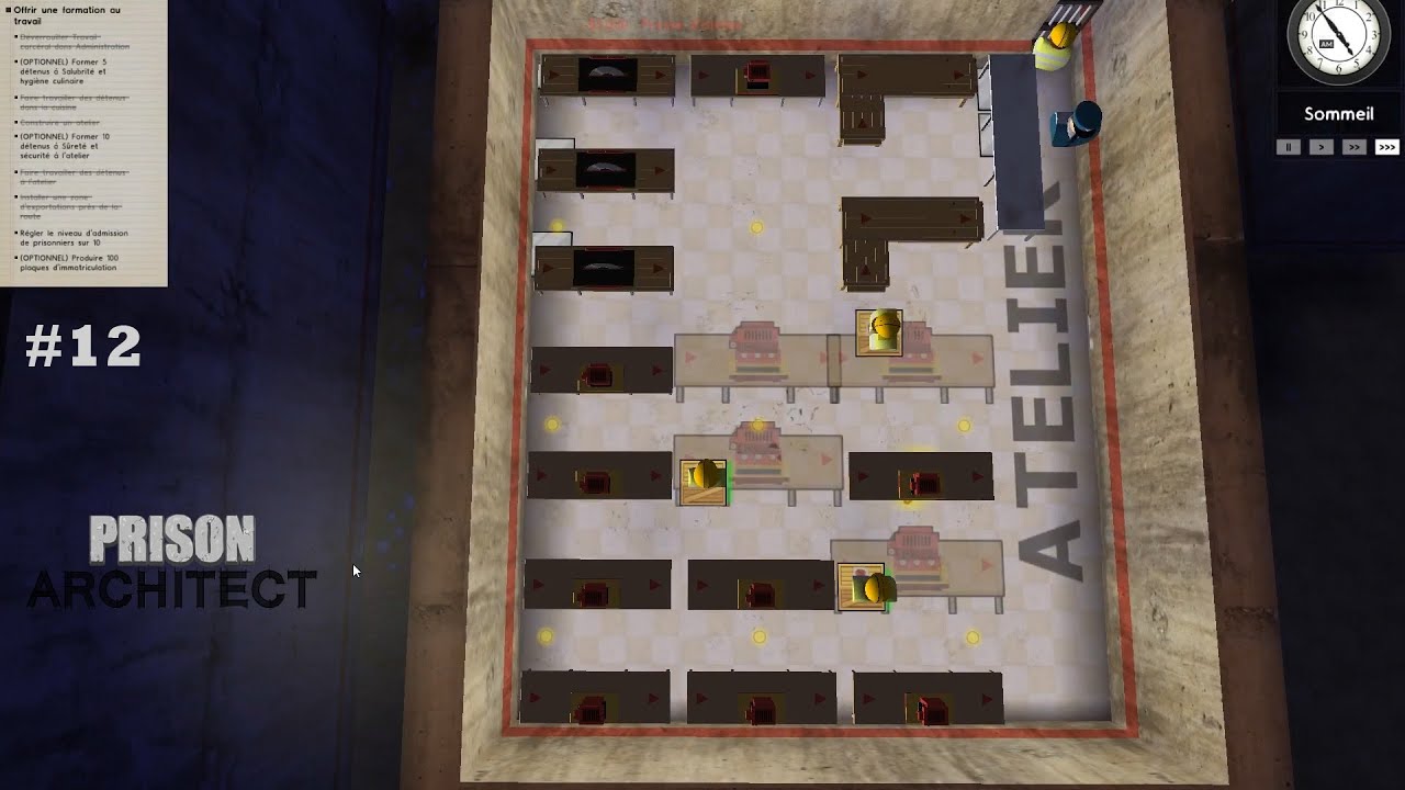 Prison Architect 3D #12 - практикум