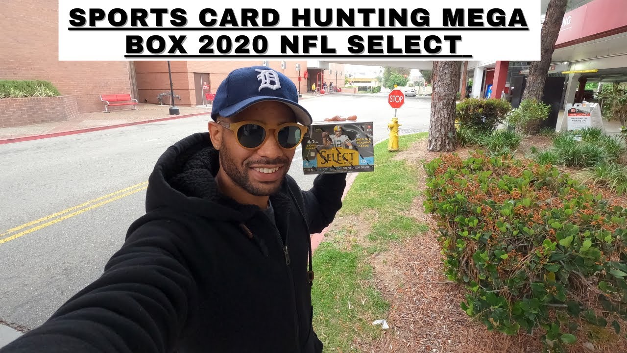 SPORTS CARD HUNTING AT TARGET NEW 1 ITEM RULE NFL SELECT 2020 MEGA BOX EXCLUSIVE FOUND