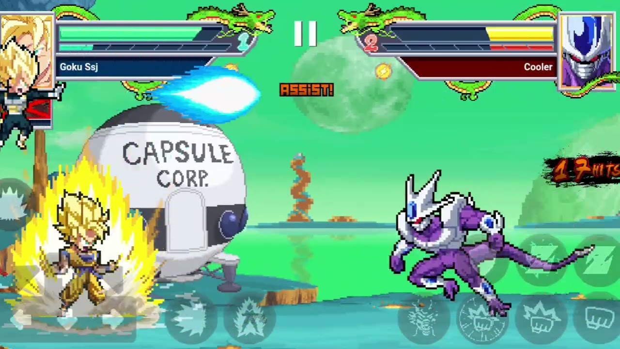 GOKU Y VEGETA VS COOLER ÉPICO #ZLEGENDS3 