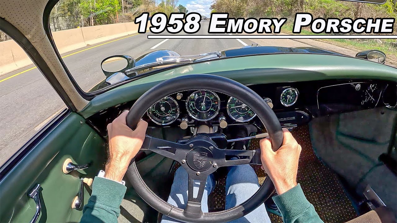 1958 Porsche 356 Emory Special - The 185hp Outlaw You NEED TO HEAR (POV Binaural Audio)