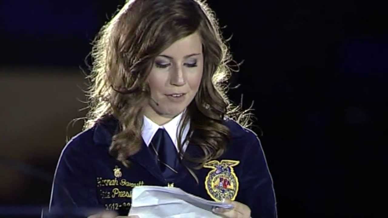 Hannah Garrett, State President - Retiring Address