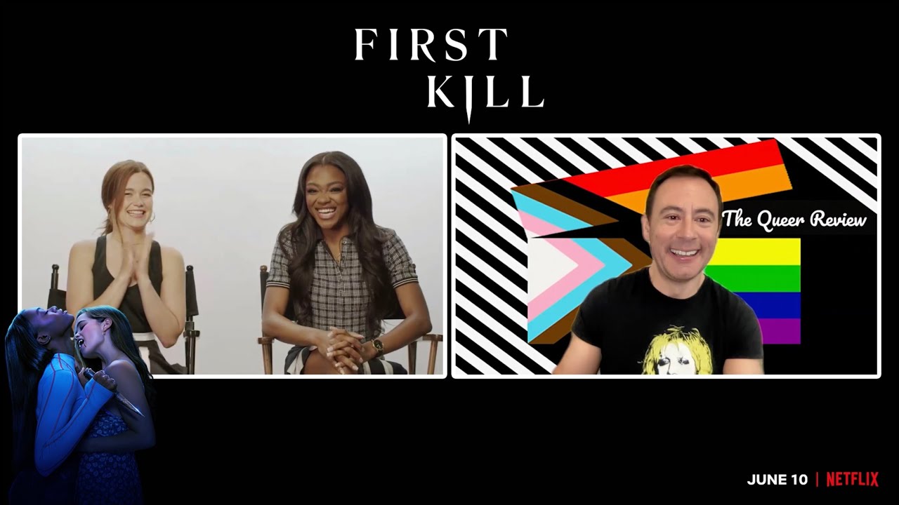 Imani Lewis & Sarah Catherine Hook on V. E. Schwab's queer vampire series First Kill on Netflix