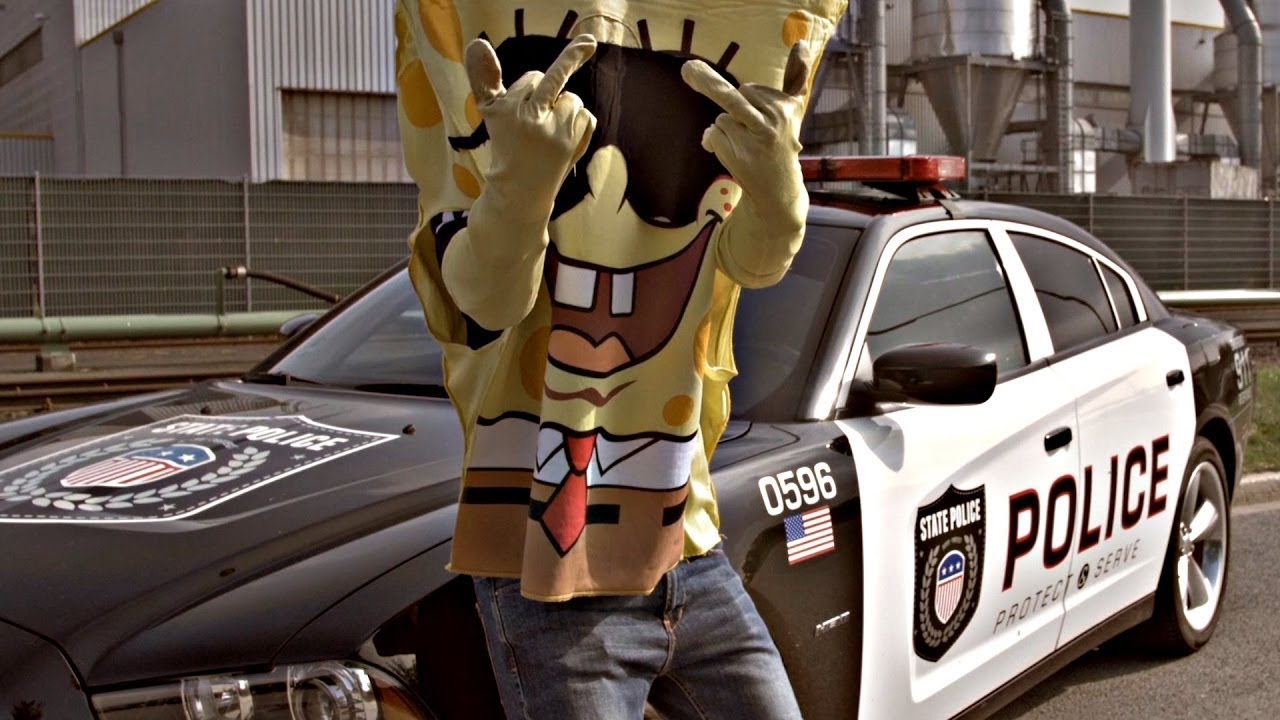 SpongeBOZZ - A.C.A.B. (official Video - Lyrics)