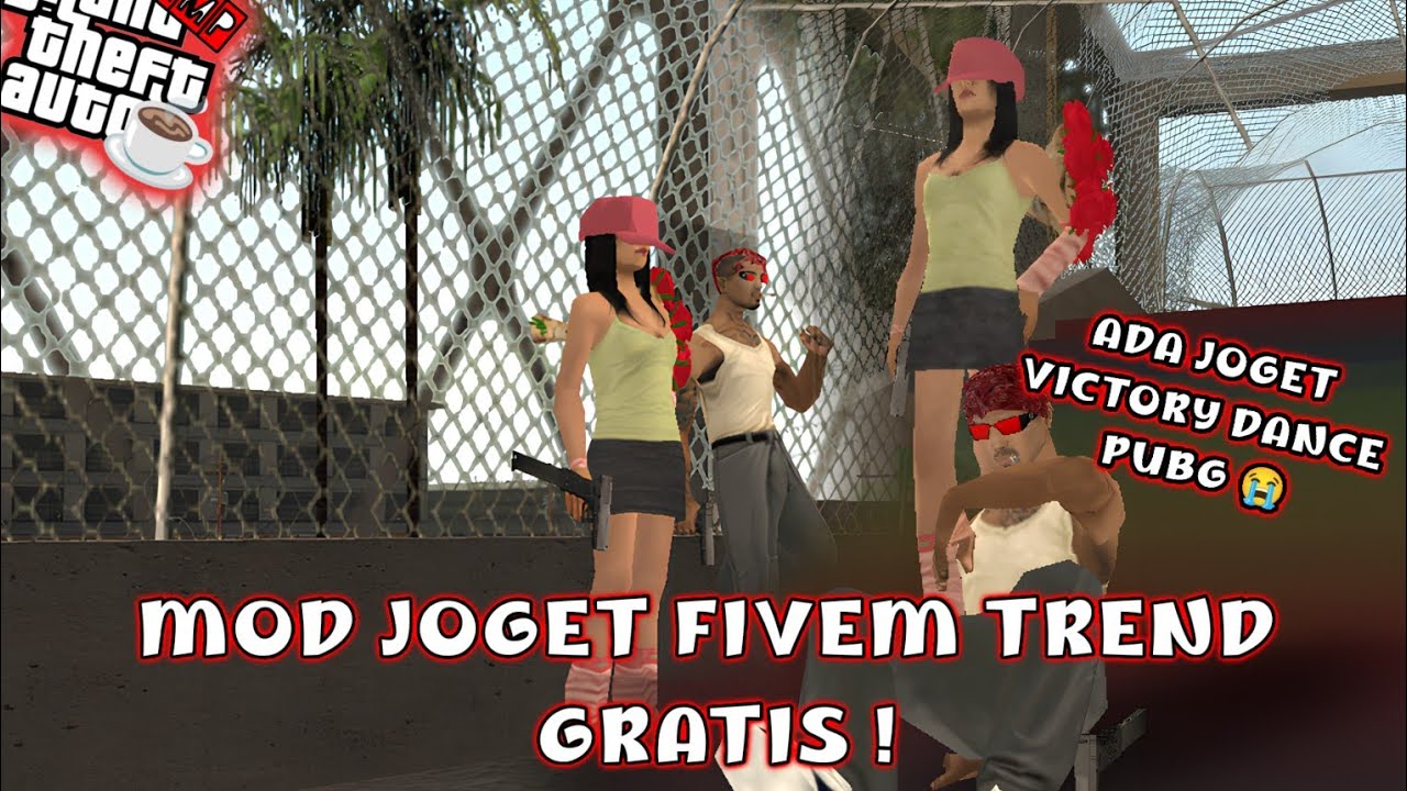 MOD JOGET VICTORY DANCE PUBG TREND FIVEM GRATIS | SAMP MODPACK