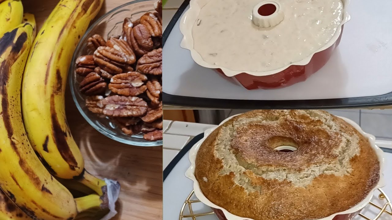 PAN DE PLATANO CON NUEZ || CON INGREDIENTE SECRETO